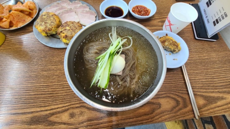  완자는 굳!! 냉명은 쏘쏘... 양평 옥천냉면 황해식당