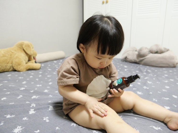  아기땀띠 전쟁이시작됐다. 로하스베베 수딩젤 도와줘 !