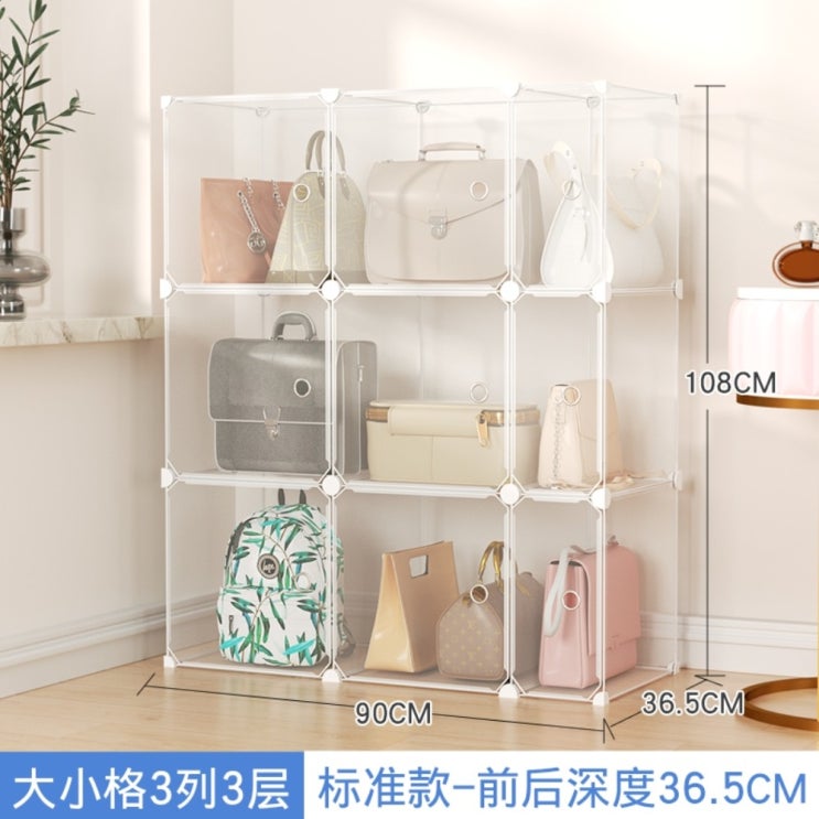 구매평 좋은 가방 수납 정리 함 장 플라스틱 투명한 DIY 조립 생활 용품 원룸 자취 캐비닛 박스, 투명3열3단밴드 좋아요 구매평 좋은 가방 수납 정리 함 장 플라스틱 투명한 DIY 조립 생활 용품 원룸 자취 캐비닛 박스, 투명3열3단밴드 좋아요