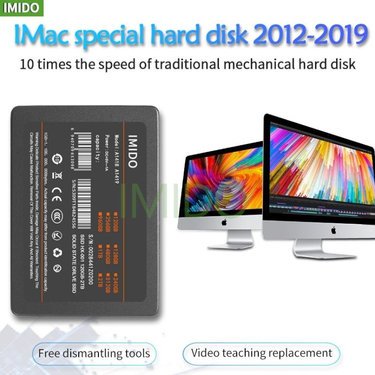 선호도 좋은 Apple IMAC 21.5 형 iMac 올인원 데스크탑 컴퓨터 용 새로운 512G 1TB 2TB ssd2012-2019Year A1418 A1419 솔리드 스테이트 선호도 좋은 Apple IMAC 21.5 형 iMac 올인원 데스크탑 컴퓨터 용 새로운 512G 1TB 2TB ssd2012-2019Year A1418 A1419 솔리드 스테이트