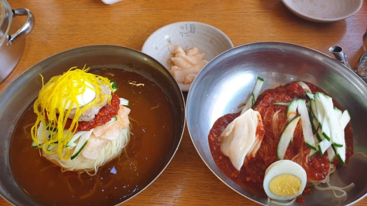  부산밀면 초읍에 위치한 가온밀면본점, 부산3대밀면