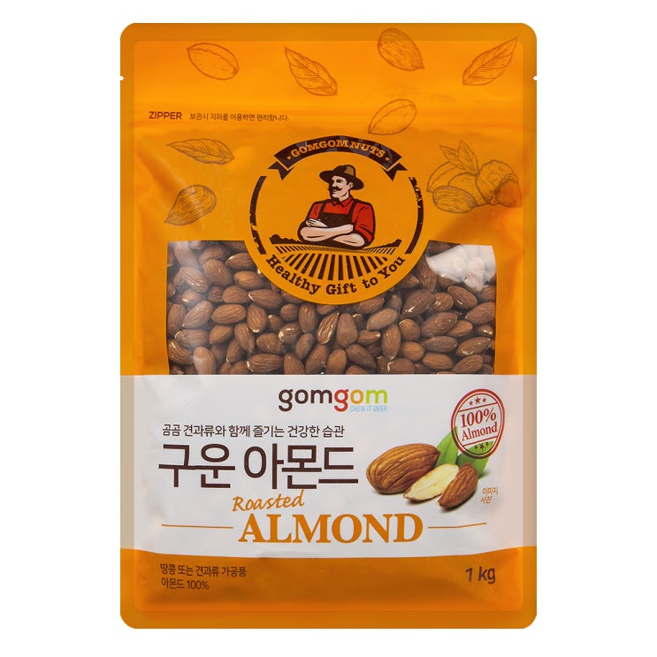 최근 많이 팔린 곰곰 구운 아몬드, 1kg, 1개 좋아요 최근 많이 팔린 곰곰 구운 아몬드, 1kg, 1개 좋아요