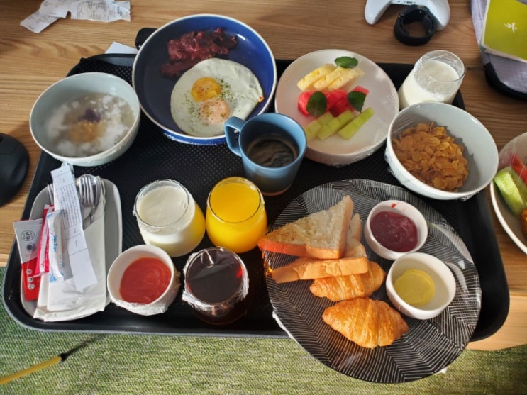  인도네시아 알로프트 자카르타 조식 및 기타 음식들..