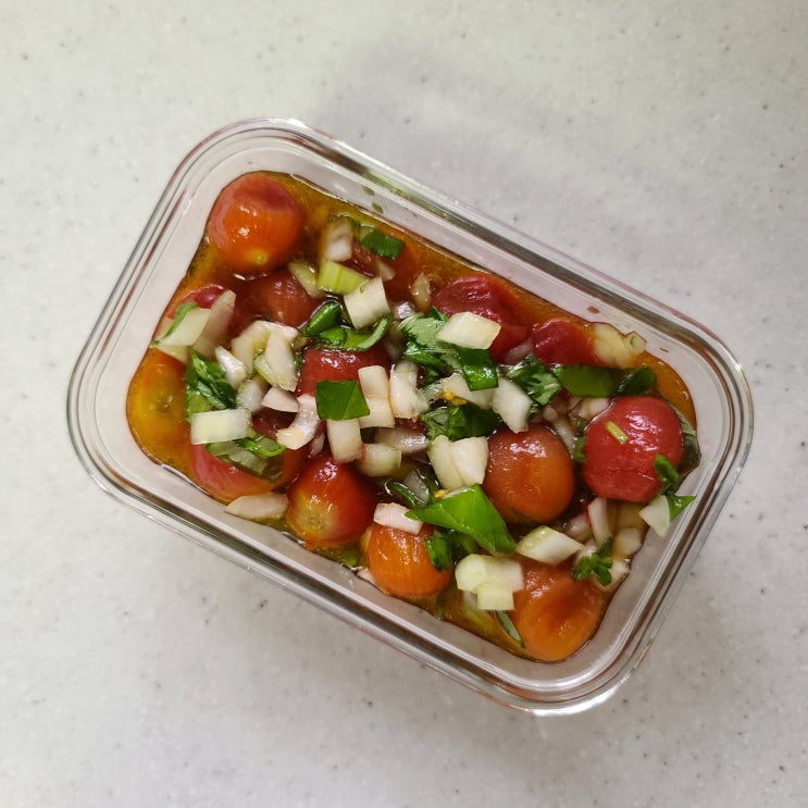  새콤달콤 방울 토마토 마리네이드