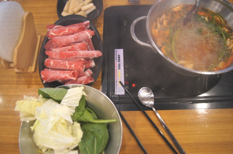  노원맛집 비손샤브칼국수 수락산점 수제칼국수와 월남쌈 맛본 후기