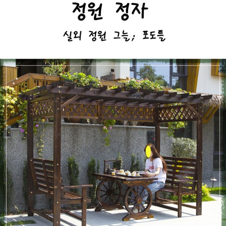 인기 급상승인 라비로스 파고라 정자 테라스인테리어 오두막 원두막 캐노피, C 추천합니다