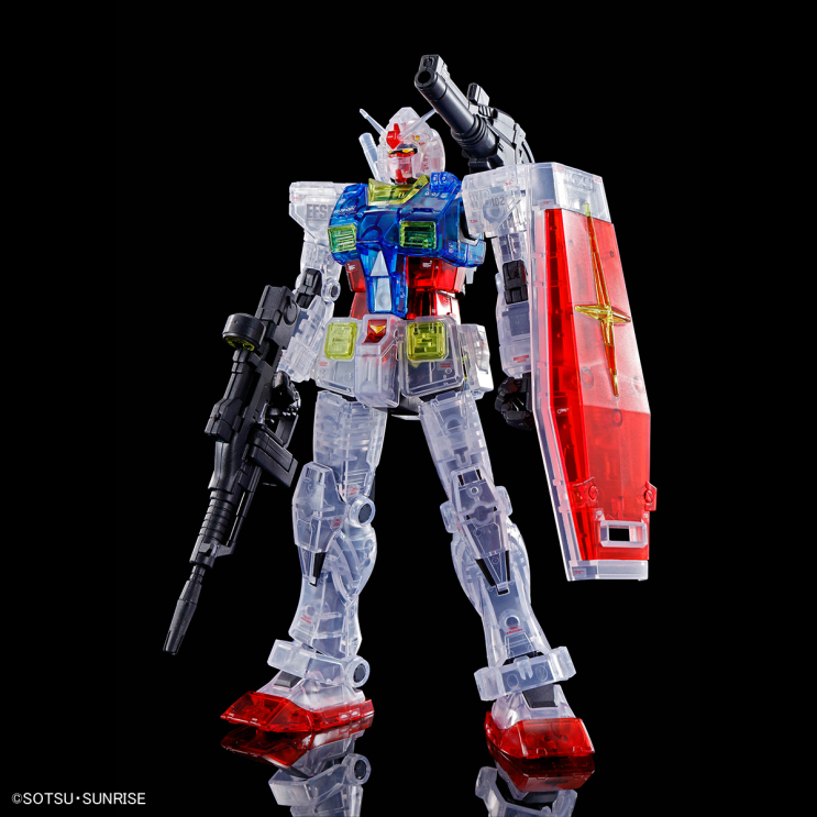  [SnapNews] 반다이, HG 1/144 RX-78-2 건담 : GUNDAM THE ORIGIN [클리어 컬러] 발매