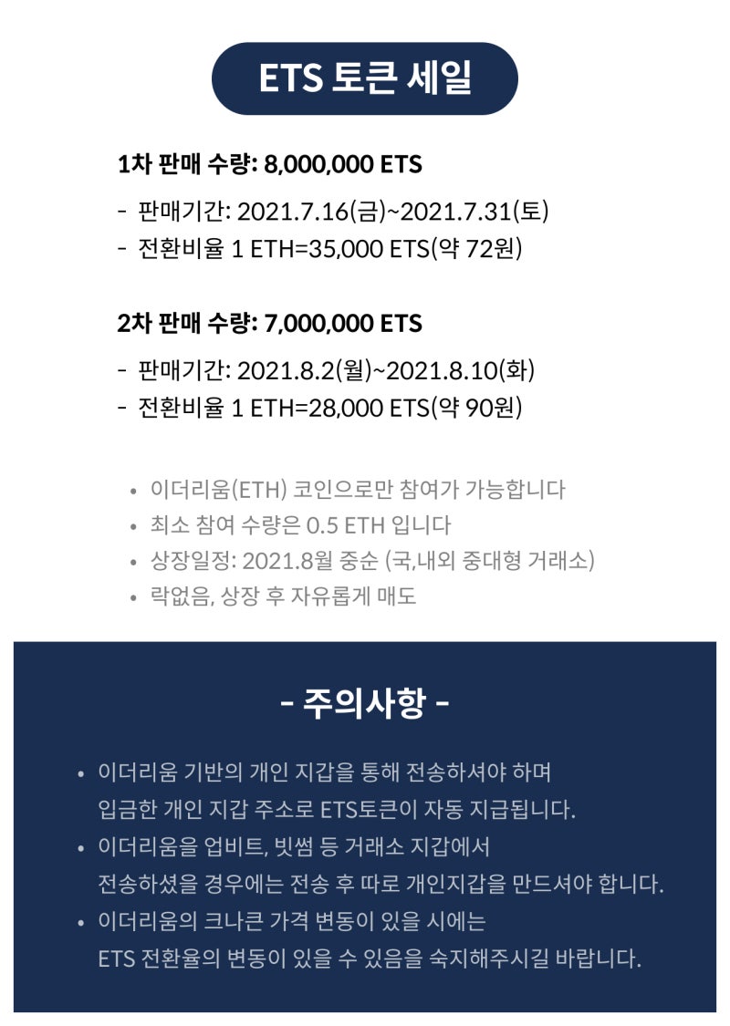 서두르세요!! 단 9일간 이더리움심플(ETS) 최종 세일 및 참여이벤트 : 네이버 블로그