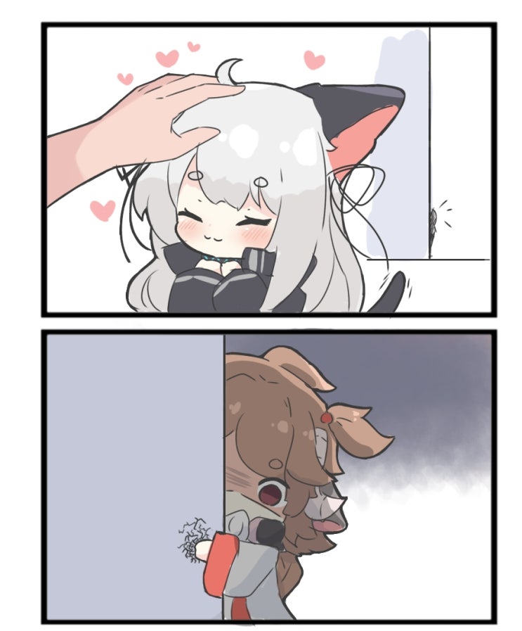 새 비서 - [명일방주 만화][Arknights comic][明日方舟][웹코믹][4컷]