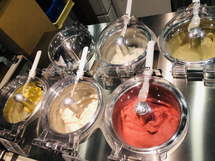  송도 현대 아울렛 젤라또 젤라뚜또 맛나네요