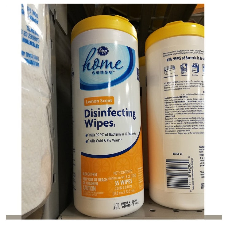 인기 많은 크로거 홈 센스 물티슈 레몬 35장 8팩 Kroger Home Sense Disinfecting Wipes Lemon Scent 35장 ··· 인기 많은 크로거 홈 센스 물티슈 레몬 35장 8팩 Kroger Home Sense Disinfecting Wipes Lemon Scent 35장 ···