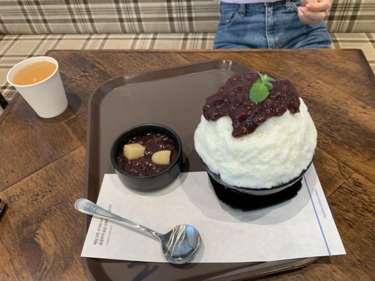  대전 현대아울렛 안에만 있는 밀탑빙수, 빙수 먹으러 아울렛 가자