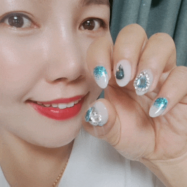  안산 중앙동네일 화려한 숨네일 유지력좋은샵