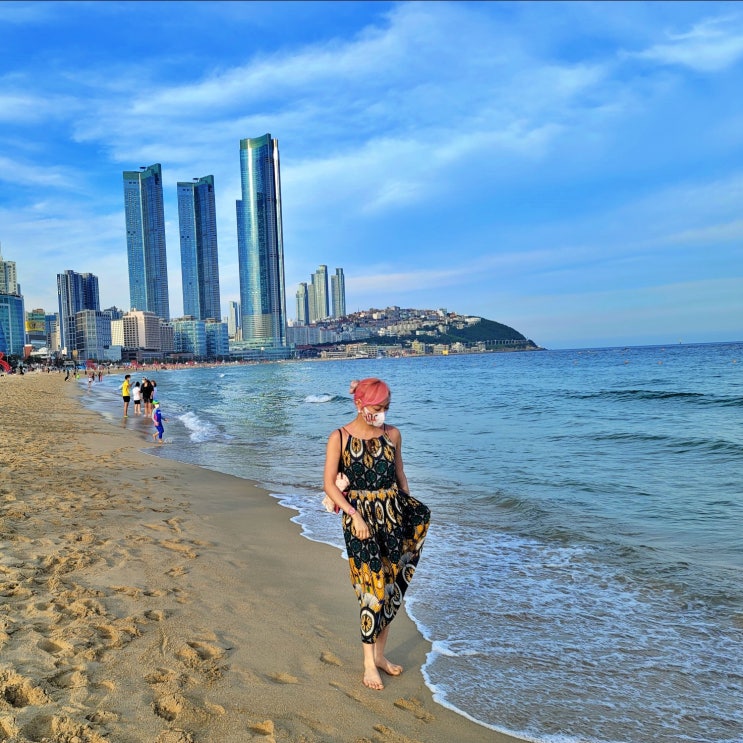  해운대해수욕장 개장 코로나 샤워 발닦는곳