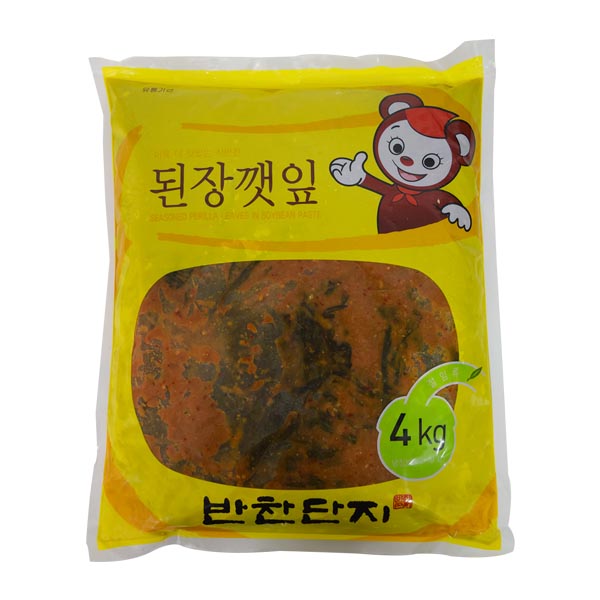 많이 팔린 반찬단지 된장깻잎4kg 좋아요