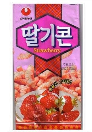 과자리뷰 세븐일레븐 슬림 딸기콘
