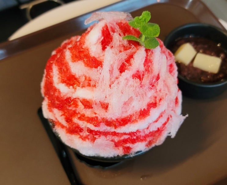  신도림 디큐브 밀탑(1주일만에 다시..)과일빙수 먹지 말고 밀크빙수를 먹읍시다...