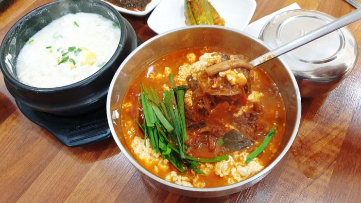  청주 강서동 밥집 맛집 강릉 짬뽕 순두부 국내산100% 두부맛 엄지척
