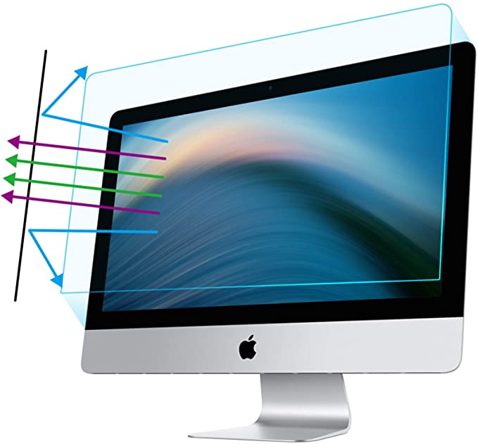 가성비갑 Eye Protection Screen Protector Compatible with Apple iMac 27 Inch FORITO Blue Light Blocking S
