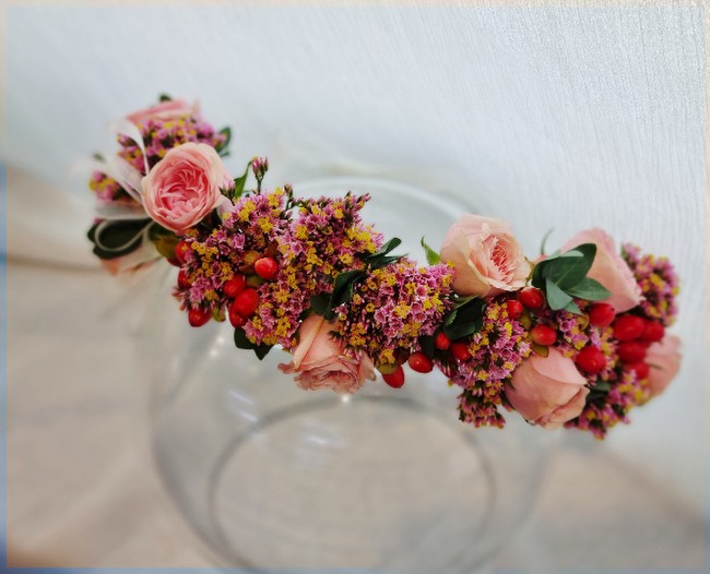  flower. 열다섯번째.  꽃화관 제작 /  소소한 내 이야기