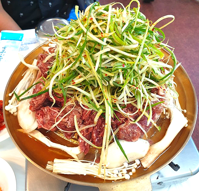  삼척쏠비치맛집 조식되는 강릉불고기 삼척점 메뉴, 주차