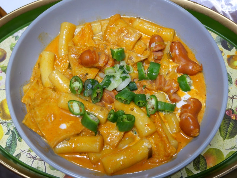 류수영 로제떡볶이 만들기 정말 맛있다
