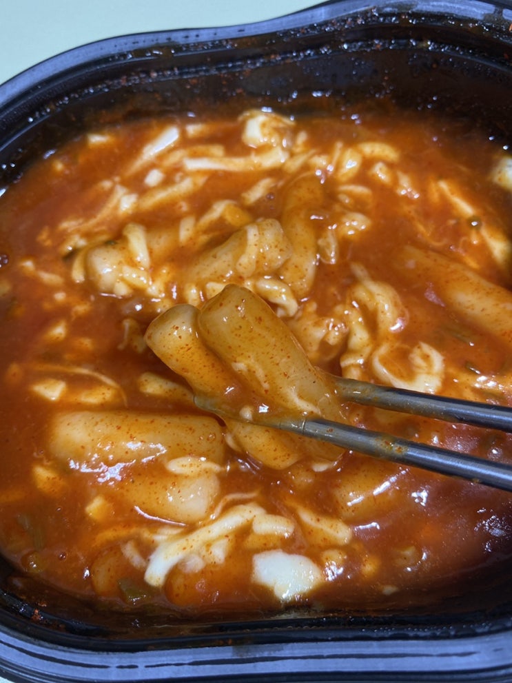  다이어트 떡볶이 추천 / 아임웰 매콤 곤약 떡볶이 / 다이어트 식품이지만 맛있어요 / 내돈내산