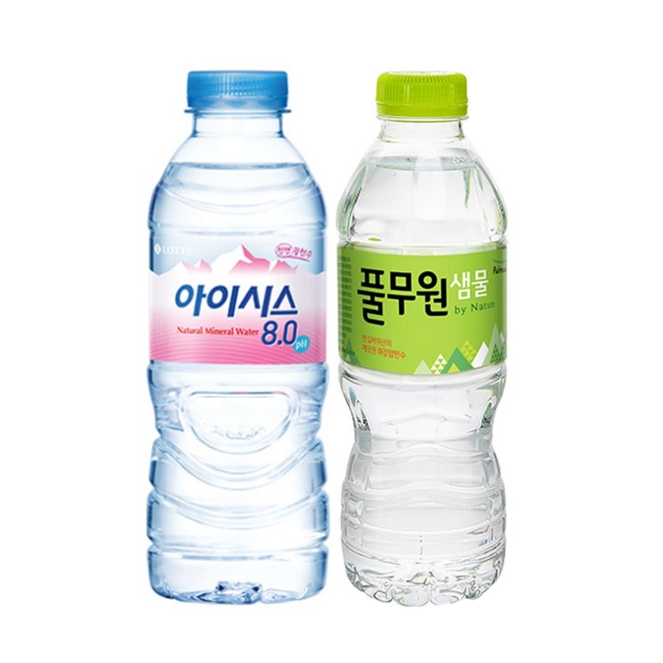 선호도 좋은 롯데칠성 롯데아이시스 8.0 300ml + 풀무원샘물 330ml 안전박스포장, 40개 좋아요