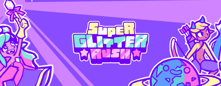쉬운 캐주얼 탄막 슈팅 게임 슈퍼 글리터 러쉬 Super Glitter Rush 쉬운 캐주얼 탄막 슈팅 게임 슈퍼 글리터 러쉬 Super Glitter Rush