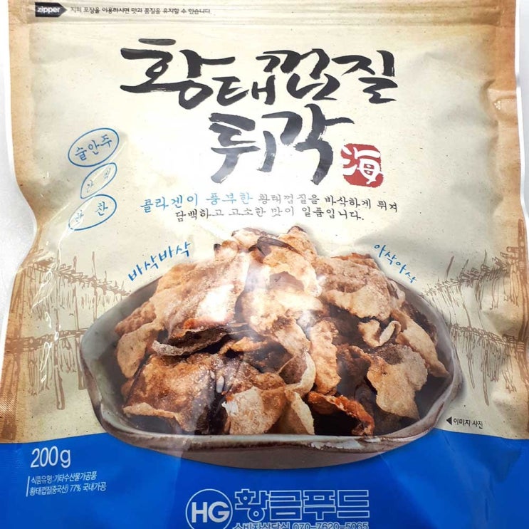 선호도 높은 황금푸드 황태껍질 튀각 200g, 1개 ··· 선호도 높은 황금푸드 황태껍질 튀각 200g, 1개 ···
