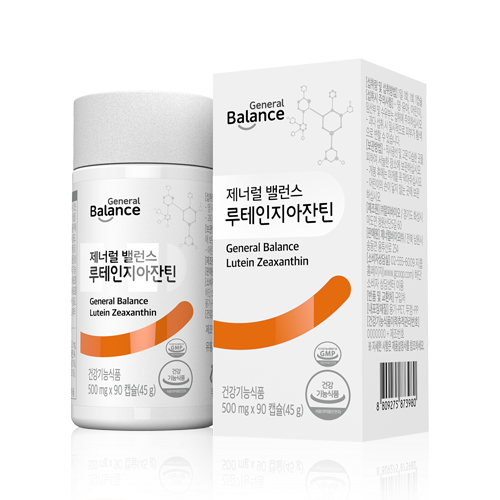 당신만 모르는 지쿱 제너럴 밸런스 루테인지아잔틴, 90캡슐, 500mg 좋아요