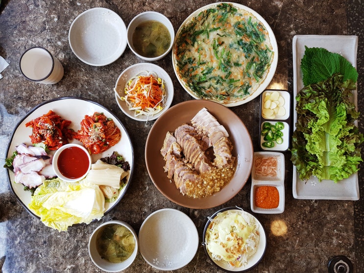 용인 처인구 보쌈 맛집 '대덕골'에서 푸짐하게 먹음!