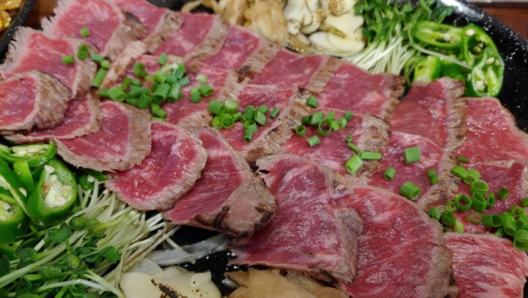  강릉맛집, 콩새야, 타다끼 맛집 : 강릉에서 왠 한우 타다끼? 별미요리 한우타다끼와 꼬막비빔밥~