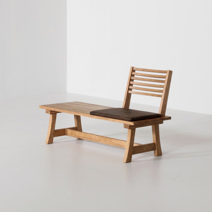 요즘 인기있는 양성국갤러리 패밀리 원목 벤치 의자 1300 (1 Seater) 식탁의자, 패밀리 2인 벤치 1300 (1S) 추천합니다