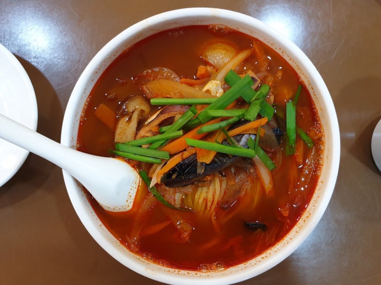  대전 태화장 짬뽕 맛집의 배반이다.