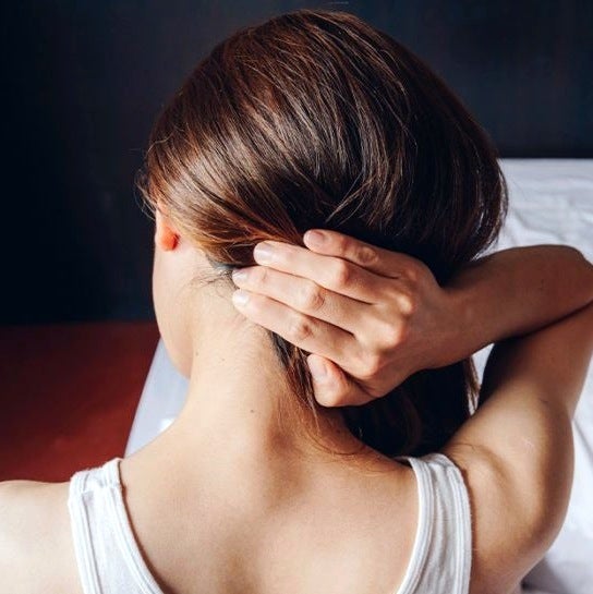 뒷머리 통증(왼쪽 오른쪽), 후두하근 6