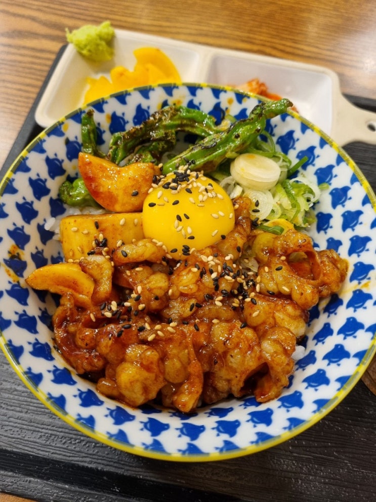  서면 롯데백화점 부산본점 맛집, 믿음직화 대창덮밥과 우삼겹덮밥