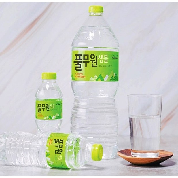 선택고민 해결 풀무원샘물 by Nature 사무실 미니 1등급 생수 박스포장 배달 330ml 500ml 2L, 2LX12펫 ···