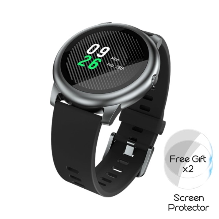 인기 급상승인 YouPin Haylou Solar LS05 스마트 시계 스포츠 심박수 수면 모니터 IP68 방수 iOS Android 글로벌 버전 smartwatch, Watch.