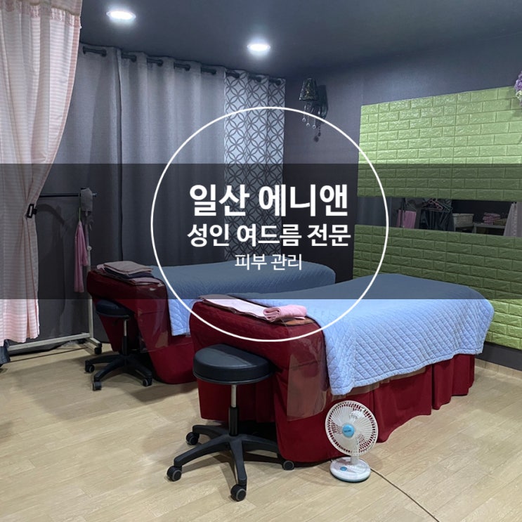  일산 에니앤 성인 여드름 마스크 트러블 피부 관리받고 나아졌어요