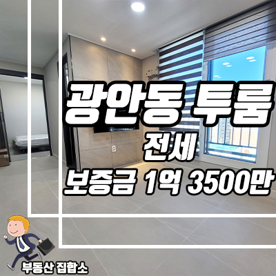 광안역 역세권 수영구 신축 투룸 전세 - 광안동 첫입주 일로이안 광안역 역세권 수영구 신축 투룸 전세 - 광안동 첫입주 일로이안