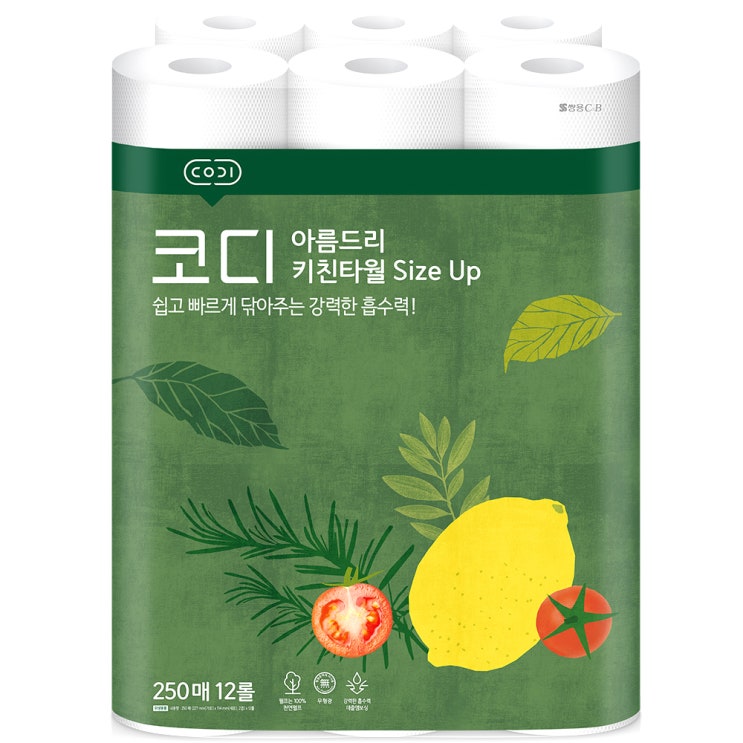 의외로 인기있는 코디 아름드리 Size Up 키친타올 250매, 12롤, 1팩 추천해요 의외로 인기있는 코디 아름드리 Size Up 키친타올 250매, 12롤, 1팩 추천해요