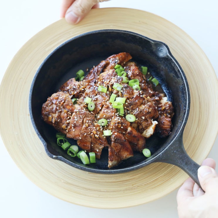  닭가슴살요리 구워먹는 스테비아 간장 닭갈비 레시피