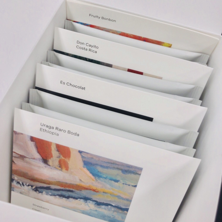  [내돈내산/커피] 부산 모모스커피 드립백 선물 세트 2주 온라인 주문 (강추) / MOMOSCOFFEE DRIP BAG GIFT SET 2WEEKS ONLINESHOP
