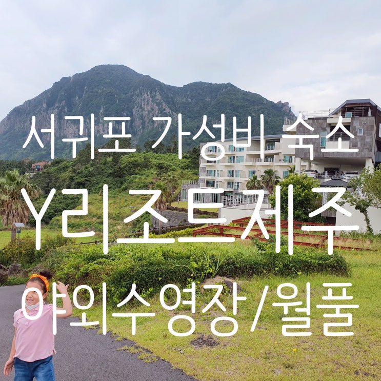 제주도 산방산 Y리조트제주 가성비 숙소 추천 (트윈룸, 야외수영장, 월풀)