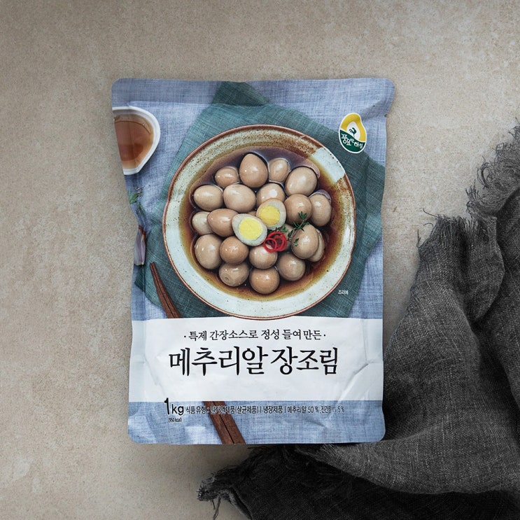 잘나가는 풍요한 아침 메추리알 장조림, 1000g, 1개 좋아요