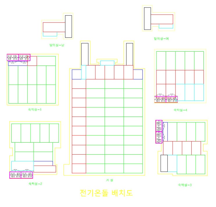  강화 SCG 그레이스힐 청소년 수련관 전기 온돌 판넬 바닥 난방
