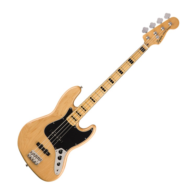 가성비갑 스콰이어 CLASSIC VIBE 70s Jazz Bass Maple 베이스 기타 + 구성품 11종 세트, Natural(기타), 랜덤발송(카포, 융), 흰색(픽크), 노란