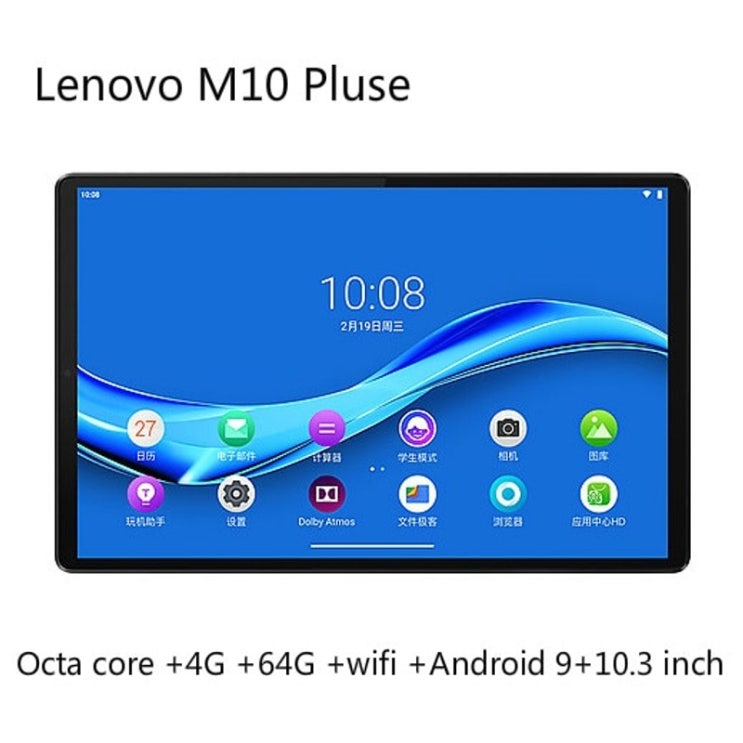 요즘 인기있는 Lenovo 태블릿 M10 PLUS MediaTek P22T Octa 코어 4G RAM, M10 Plus 4G64G Wi-Fi, 표준 ···