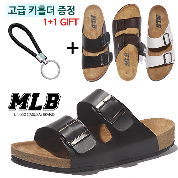 가성비 뛰어난 MLB [1+1EVENT] 230~295mm 남녀공용샌들 슬리퍼 샌달 커플 여름 투반도 추천해요